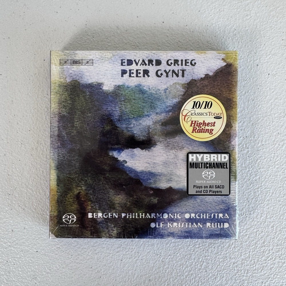 Edvard Grieg Peer Gynt, Bergen Philharmonic Orchestra Ole K. Ruud, Sealed, 2 CD